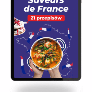 Okładka e-booka Saveurs de France - nauka francuskiego przez kuchnię